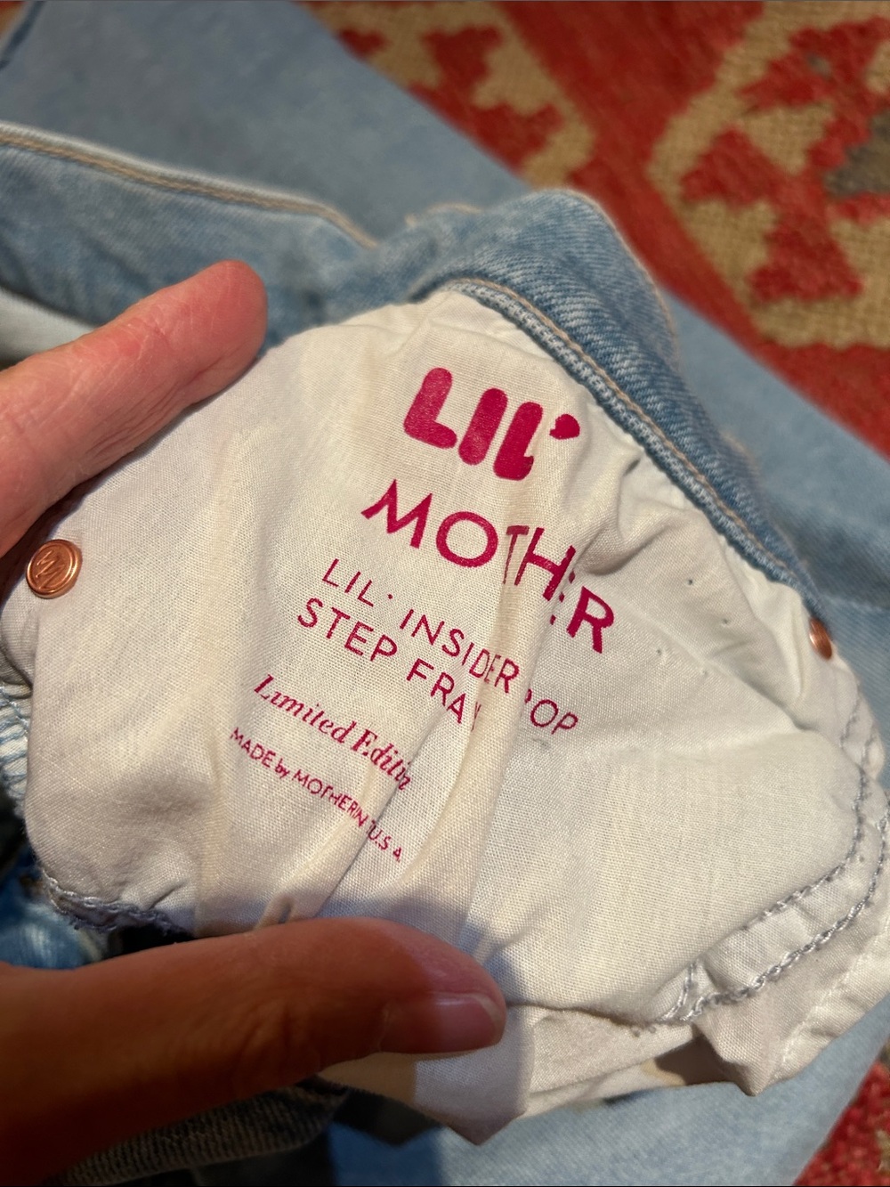 Lil MOTHER insider step fray limited edition - Picture 5 of 10